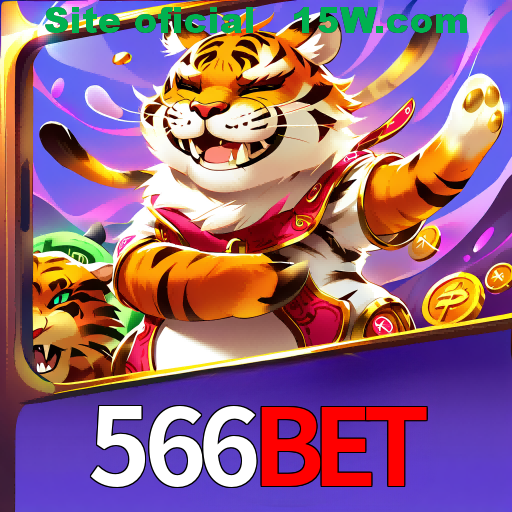 Imagem promocional da 566Bet mostrando a plataforma e suas vantagens
